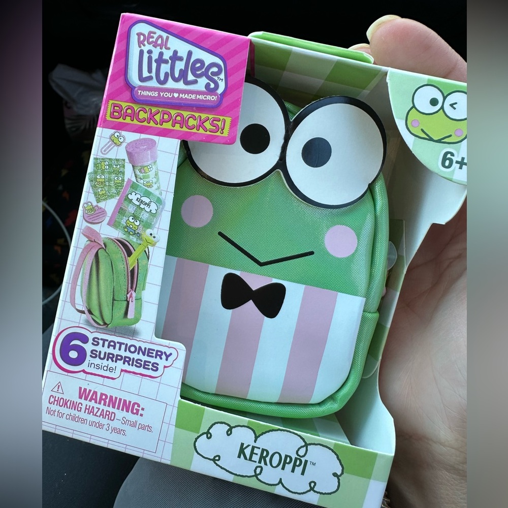 Real Littles Backpack Keroppi